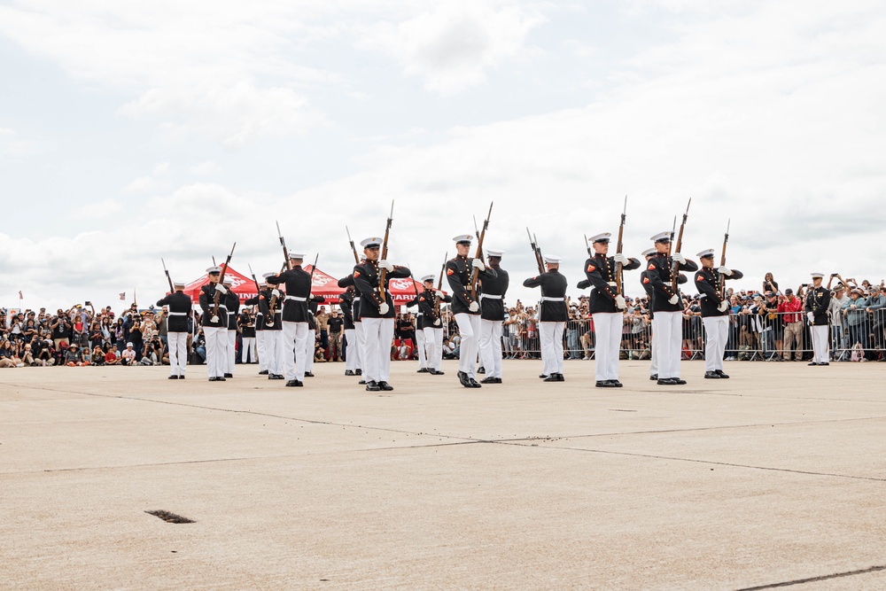 America’s Air Show 2025 Day 1: Silent Drill Platoon Performance