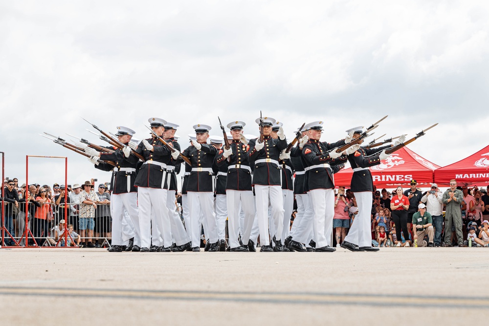 America’s Air Show 2025 Day 1: Silent Drill Platoon Performance
