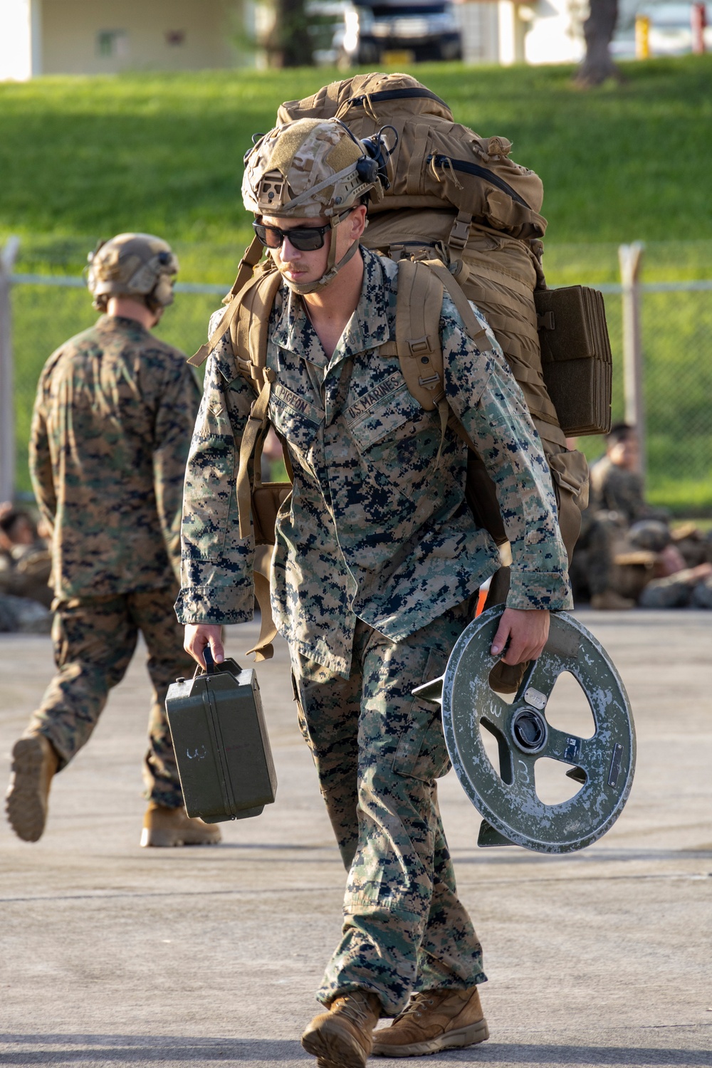 31st MEU | BLT 1/7 depart MCAS Futenma during Flight Operations