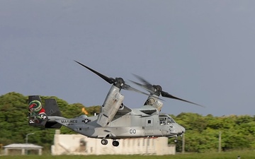 31st MEU | BLT 1/7 depart MCAS Futenma during Flight Operations