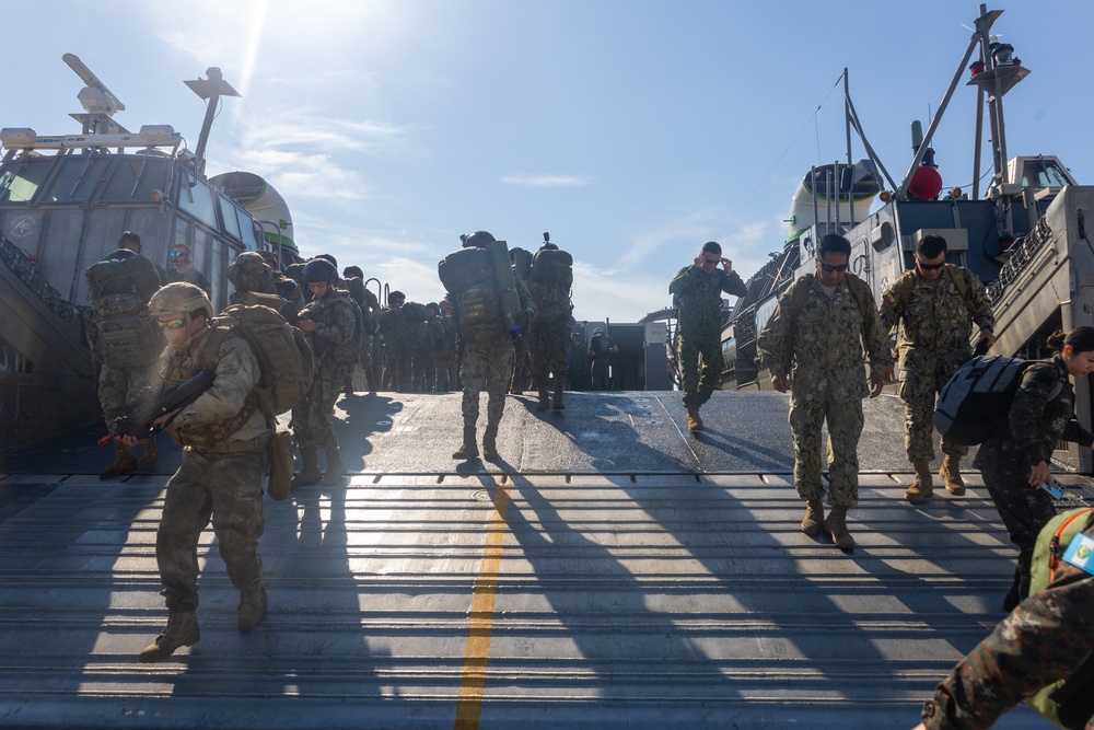 UNITAS 2025: Multinational Forces Conduct Combined Amphibious Embarkation and Landing