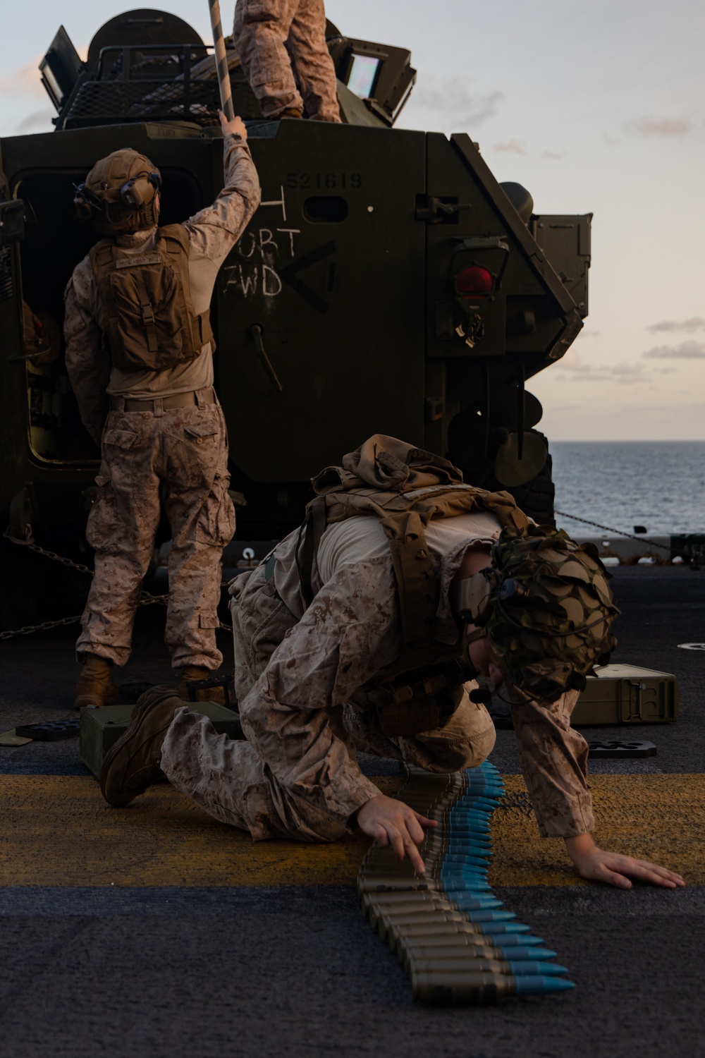 22nd MEU(SOC) | Light-Armored Reconnaissance Live Fire Exercise