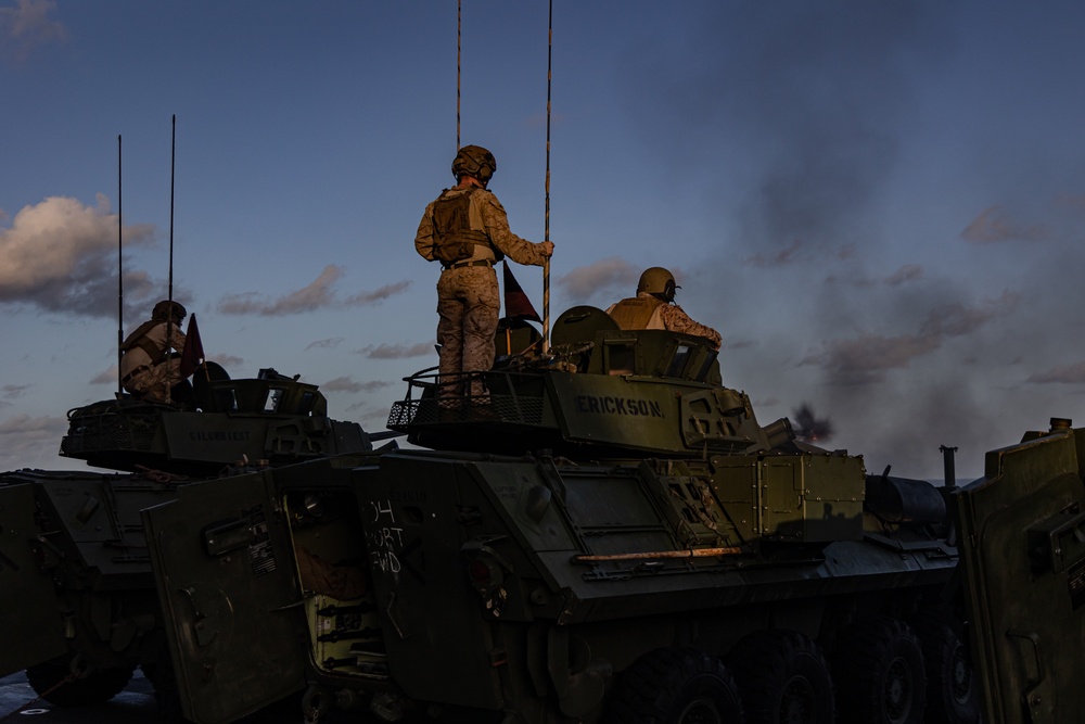 22nd MEU(SOC) | Light-Armored Reconnaissance Live Fire Exercise