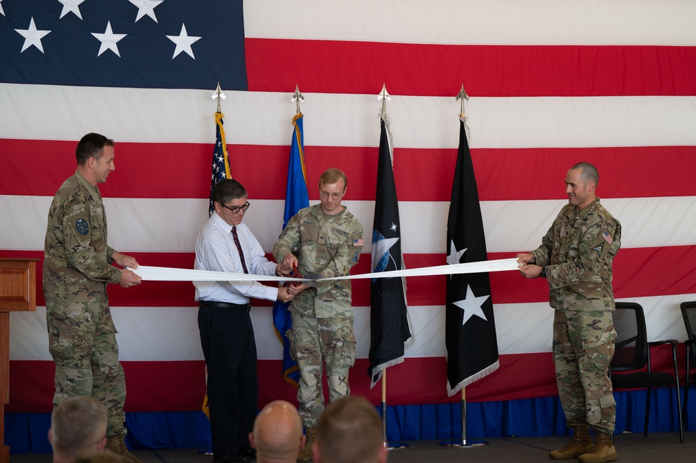 Space Intelligence Production Cell ribbon-cutting