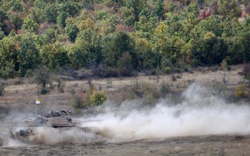 1st ABCT, 1st Infantry Division, M1A2 Table III Gunnery at Novo Selo Training Area