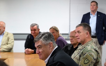 Croatian president visits Minnesota National Guard aviators