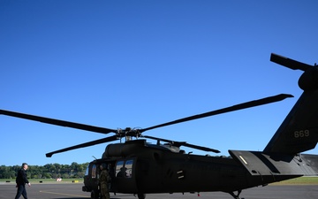 Croatian president visits Minnesota National Guard aviators