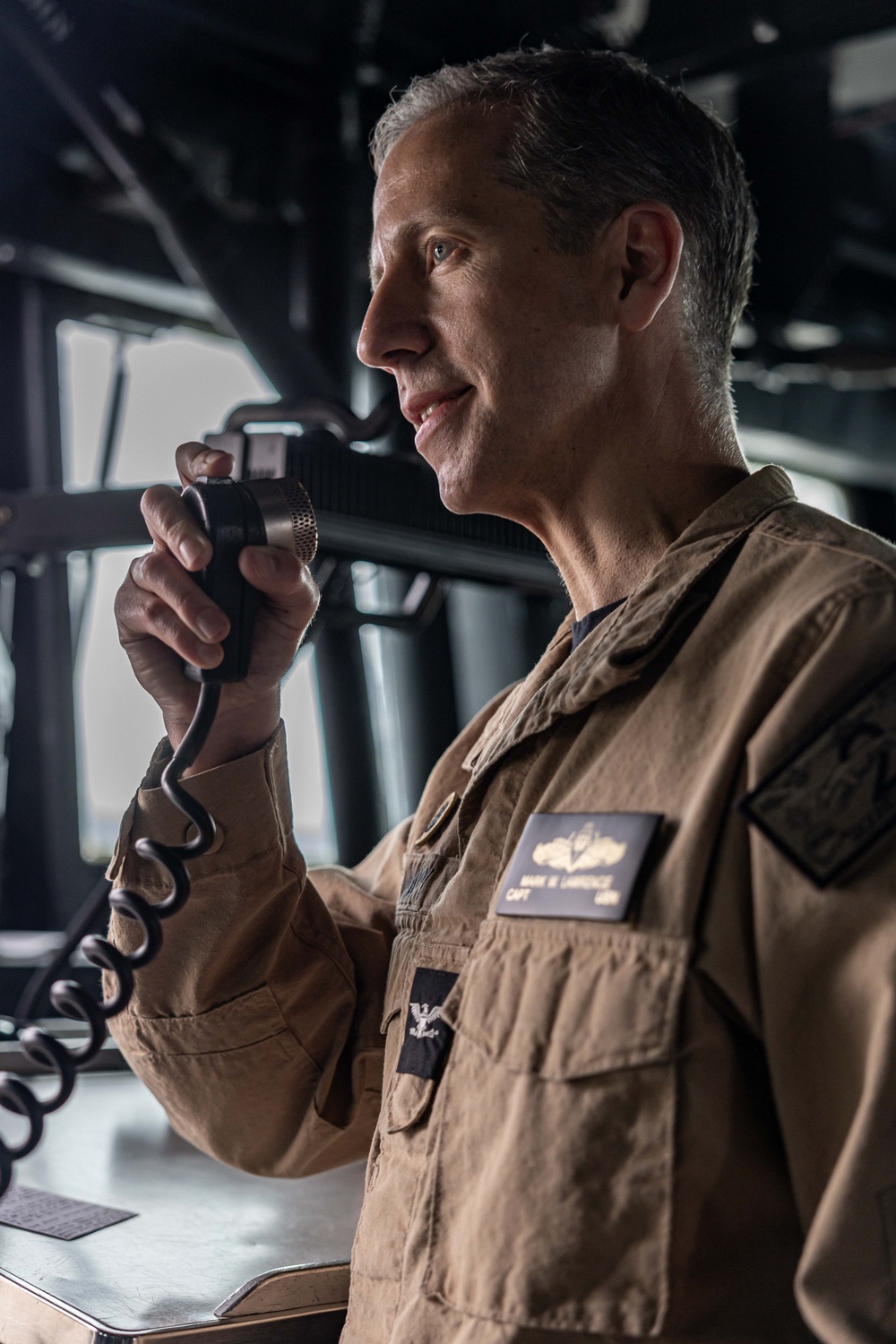 USS Mahan (DDG 72) Hosts Commodore, Destroyer Squadron 2