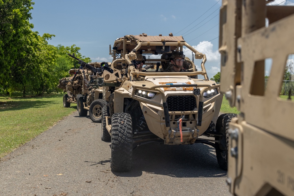 22nd MEU(SOC) | BLT 3/6 Conducts ULTV Patrol in Puerto Rico