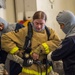 USS Carl Vinson conducts a damage control drill