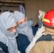 USS Carl Vinson conducts a damage control drill