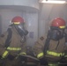 USS Carl Vinson conducts a damage control drill