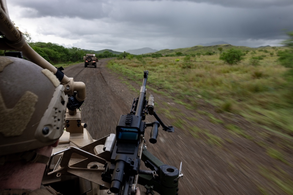 22nd MEU(SOC) | BLT 3/6 Conducts ULTV Patrol in Puerto Rico