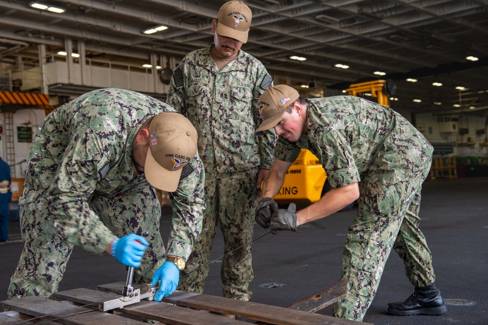 USS Carl Vinson conducts routine operations