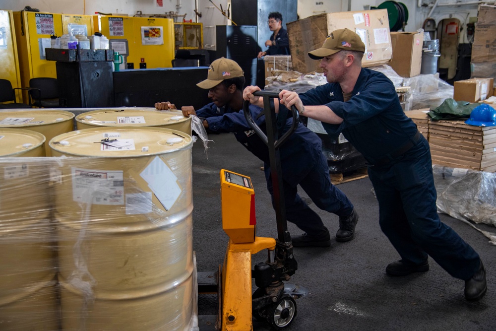 USS Carl Vinson conducts routine operations