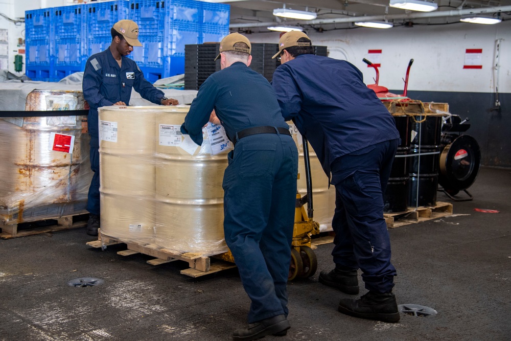 USS Carl Vinson conducts routine operations
