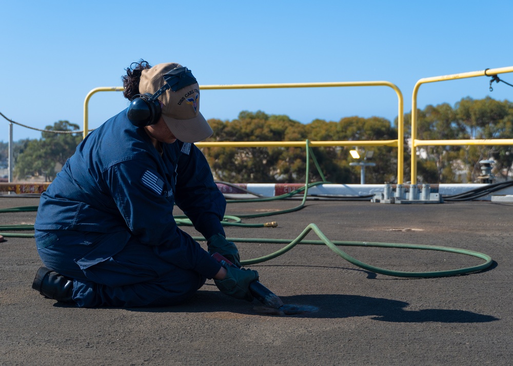 USS Carl Vinson conducts routine operations