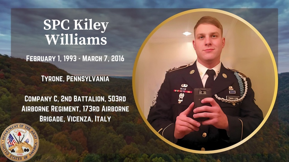SPC Kiley Williams