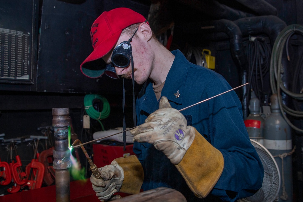 USS Carl Vinson conducts routine operations