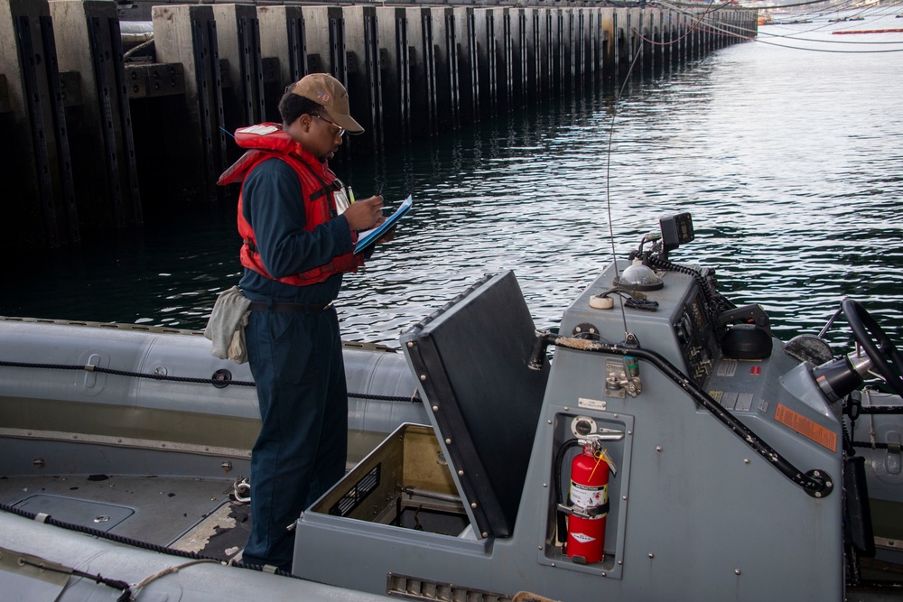 USS Carl Vinson conducts routine operations