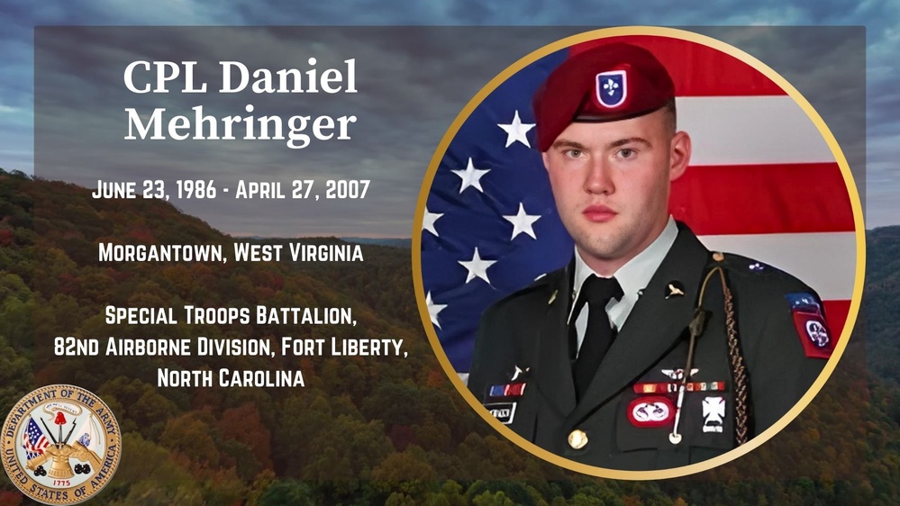 CPL Daniel Mehringer