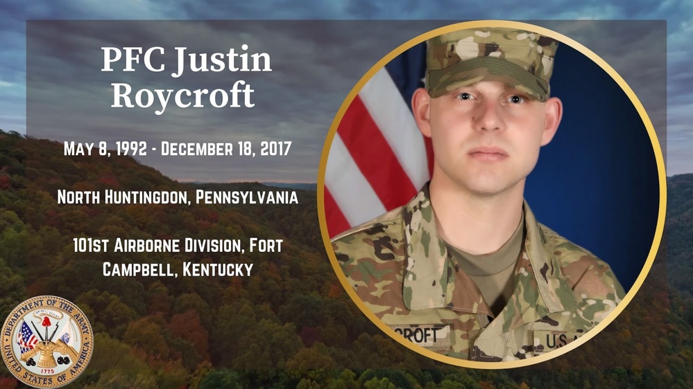 PFC Justin Roycroft