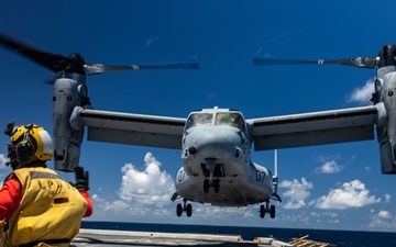 22nd MEU(SOC) | VMM-263 (REIN) Conducts Flight Operations