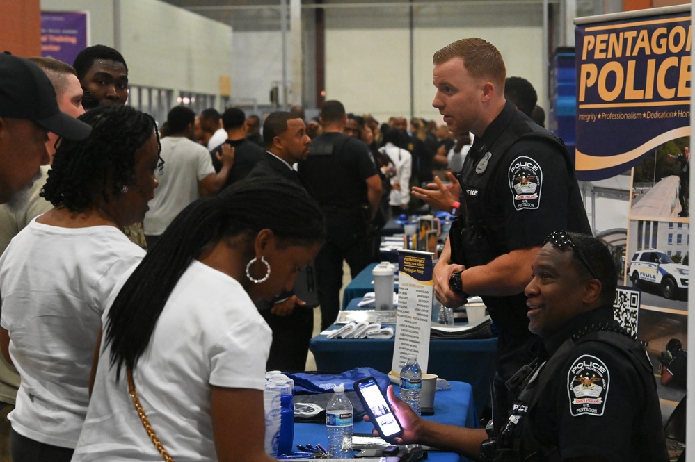 D.C. National Guard supports DMV Law Enforcement Career Fair