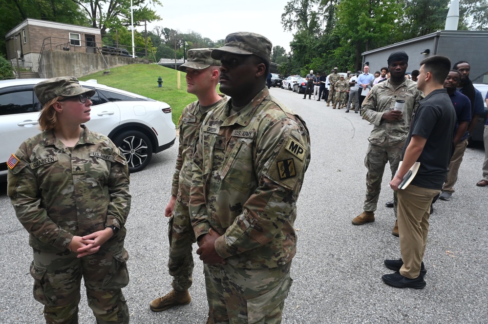 D.C. National Guard supports DMV Law Enforcement Career Fair