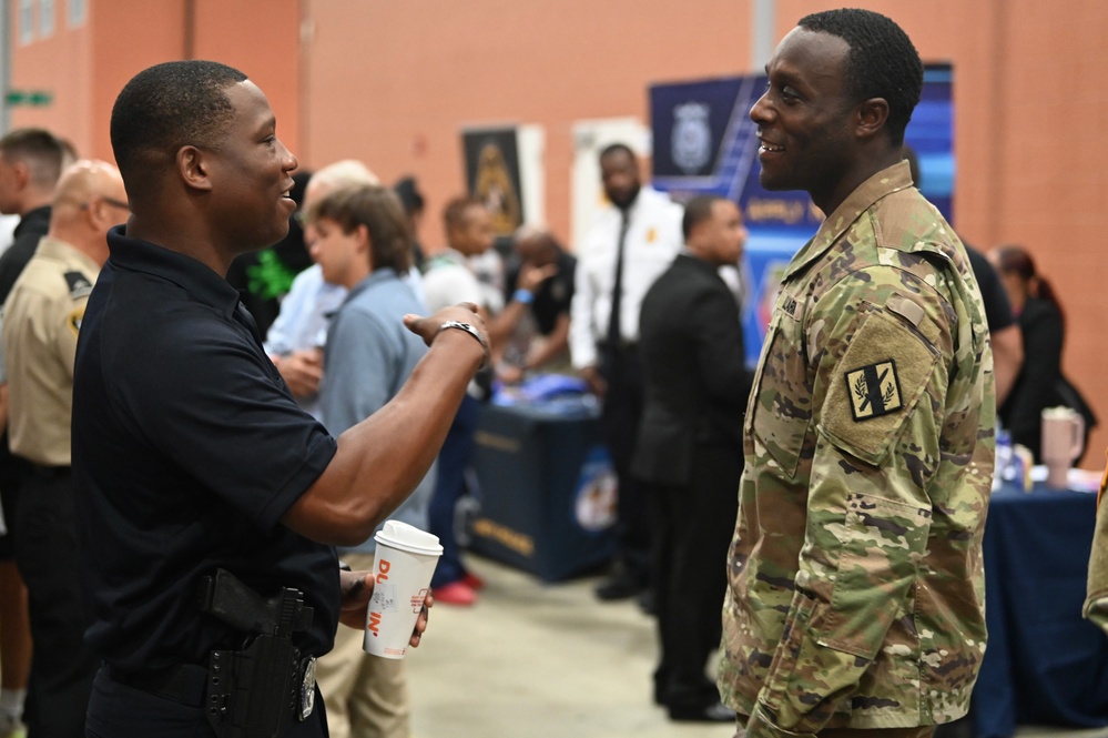 D.C. National Guard supports DMV Law Enforcement Career Fair