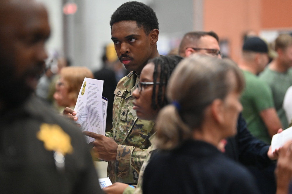 D.C. National Guard supports DMV Law Enforcement Career Fair
