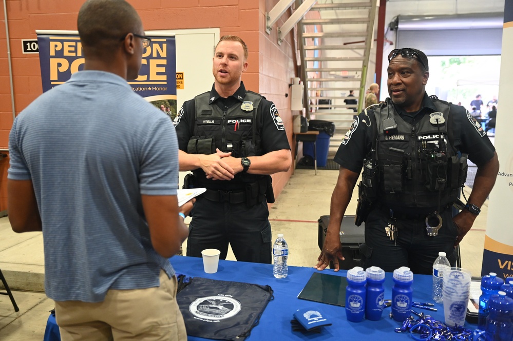 D.C. National Guard supports DMV Law Enforcement Career Fair