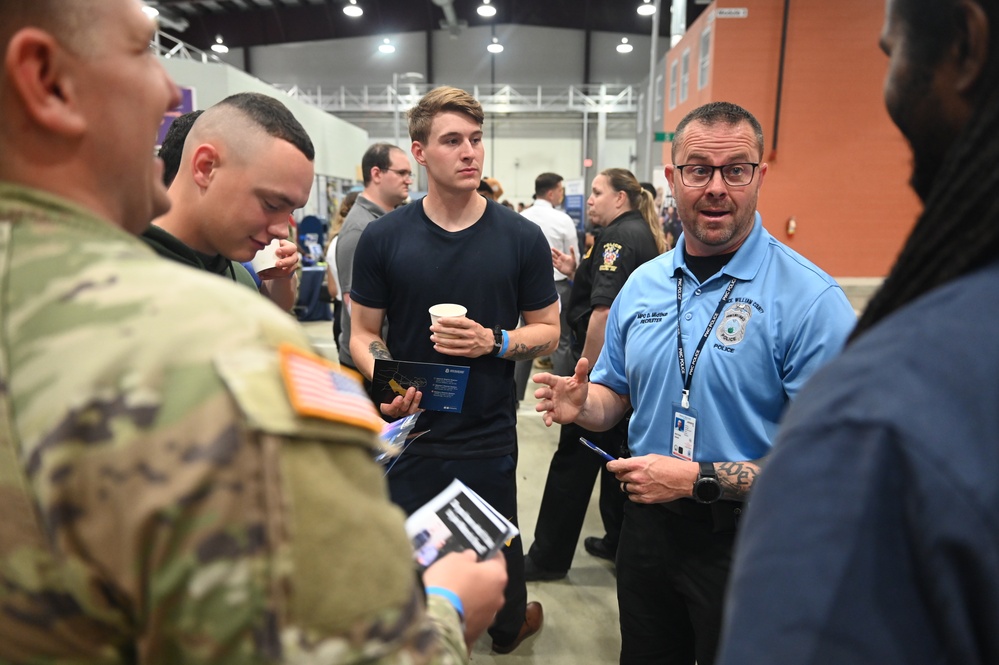 D.C. National Guard supports DMV Law Enforcement Career Fair