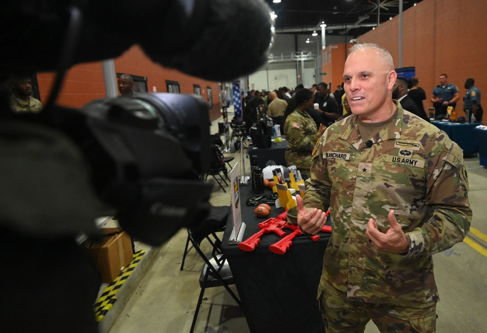 D.C. National Guard supports DMV Law Enforcement Career Fair