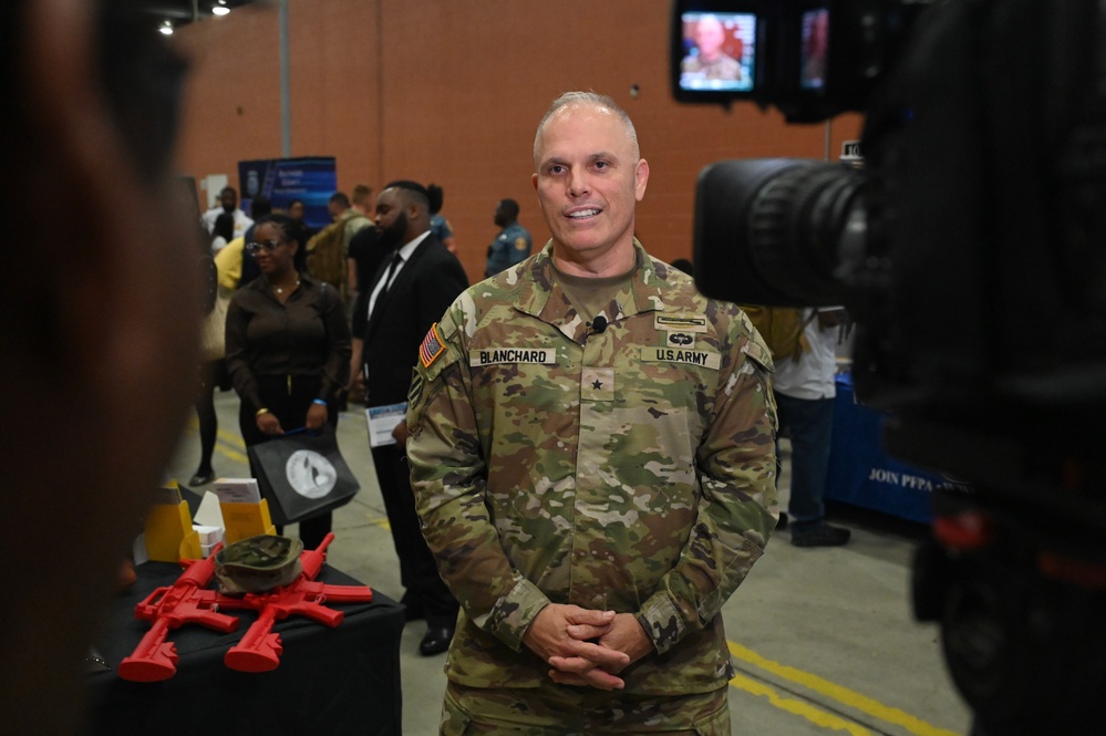 D.C. National Guard supports DMV Law Enforcement Career Fair