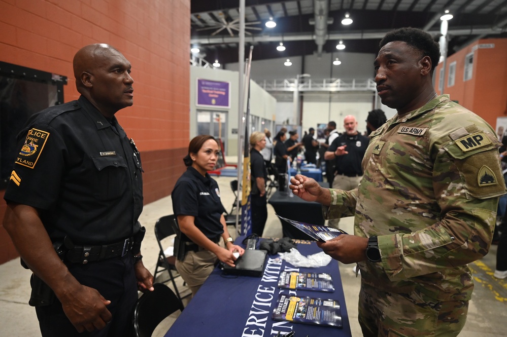 D.C. National Guard supports DMV Law Enforcement Career Fair