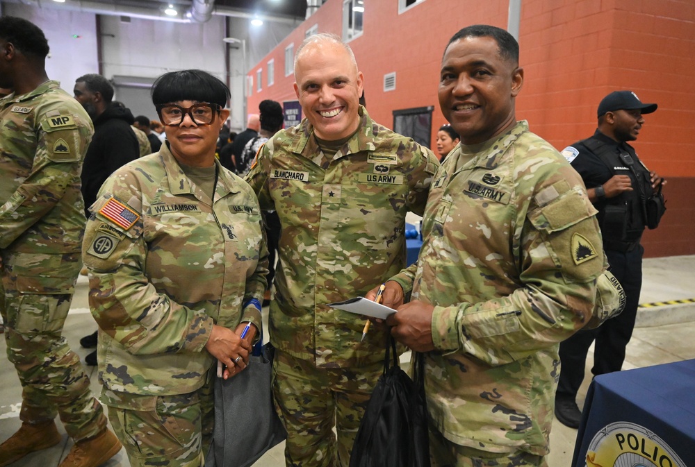 D.C. National Guard supports DMV Law Enforcement Career Fair