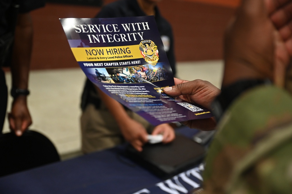 D.C. National Guard supports DMV Law Enforcement Career Fair