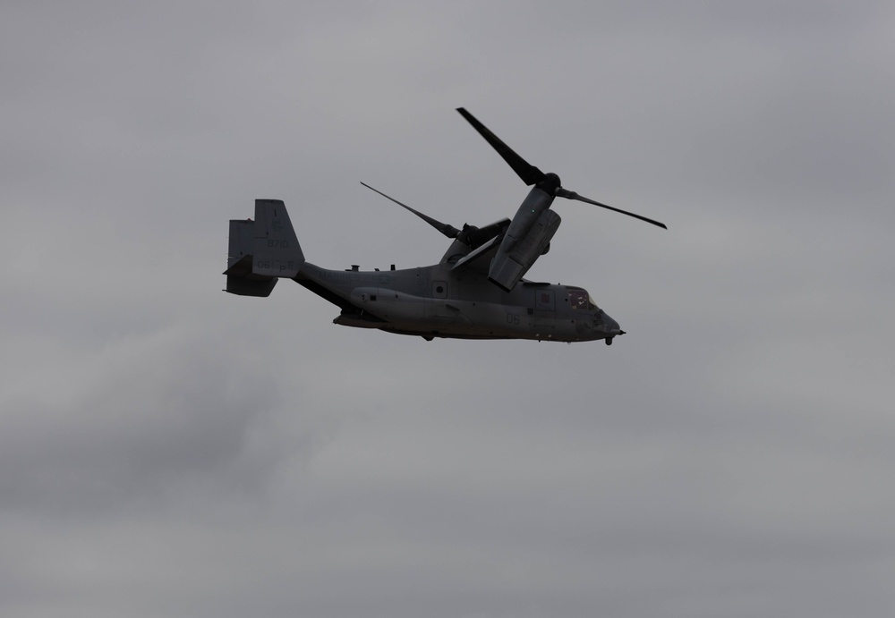 America’s Air Show 2025 Day 2: MV-22B Osprey Demo