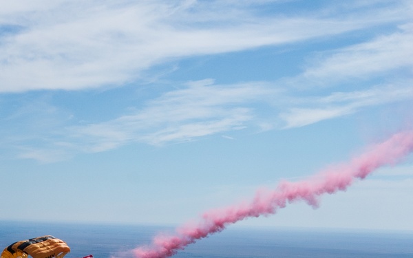 U.S. Army Parachute Team jumps for Pueblo Air Show