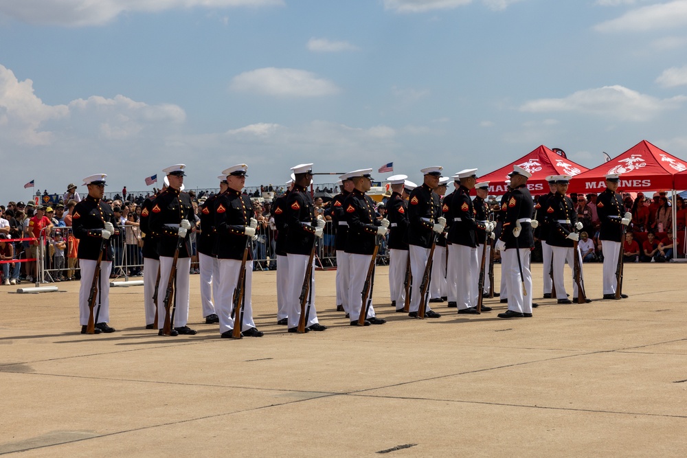 America’s Air Show 2025 Day 2: USMC Silent Drill Platoon