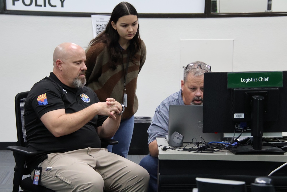 Department of Emergency and Military Affairs Responds To Flooding in Gila County