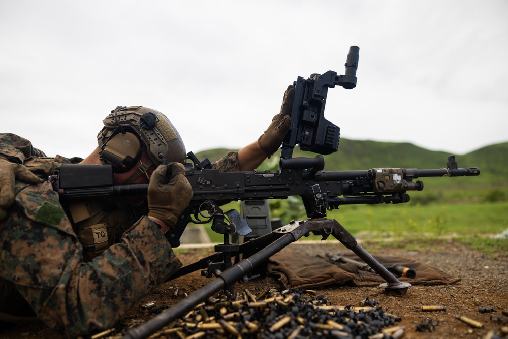22nd MEU(SOC) | BLT 3/6 H&amp;S M240B Sustainment Range