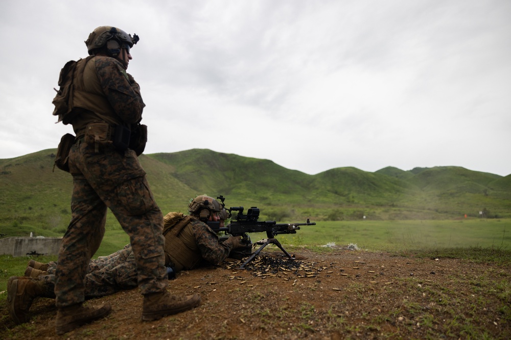 22nd MEU(SOC) | BLT 3/6 H&amp;S M240B Sustainment Range