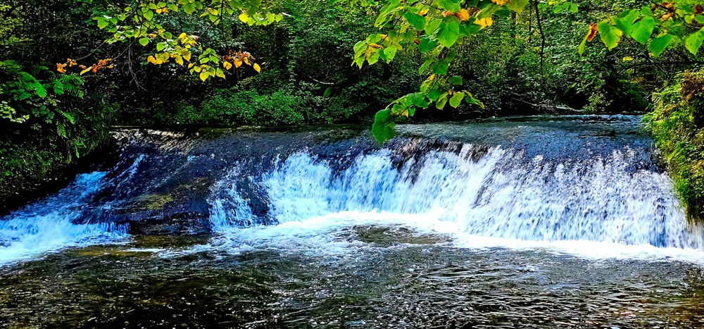Fall 2025 views at Fort McCoy's Pine View Recreation Area