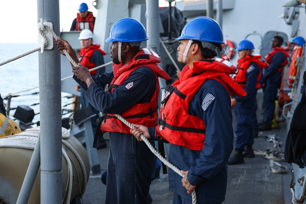 Daily Operations aboard USS Paul Ignatius (DDG 117)