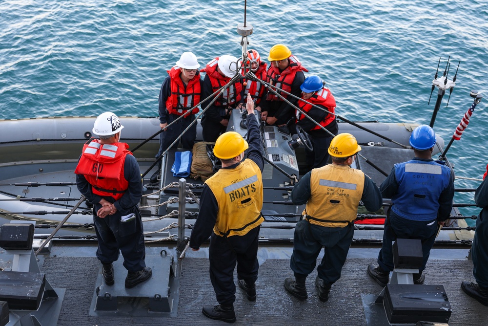 Daily Operations aboard USS Paul Ignatius (DDG 117)