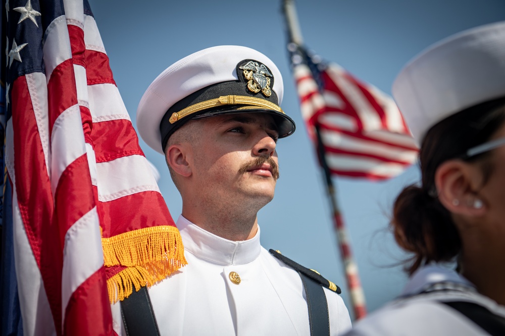 USS Gridley Chief Pinning