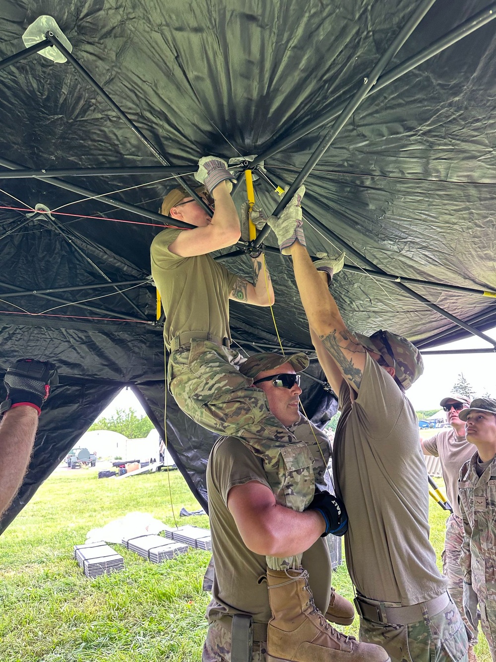 123rd Mission Support Group sharpens Agile Combat Employment skills