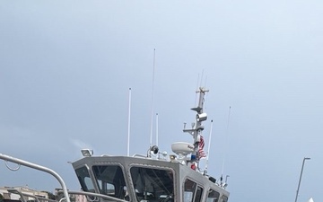 U.S. Coast Guard Station Charleston Prepares for Tropical Depression Nine